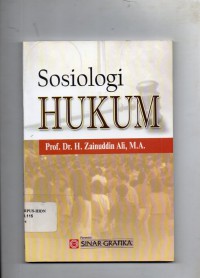 Image of Sosiologi Hukum